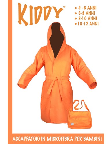 Accappatoio tecnico kiddy - accappatoio,