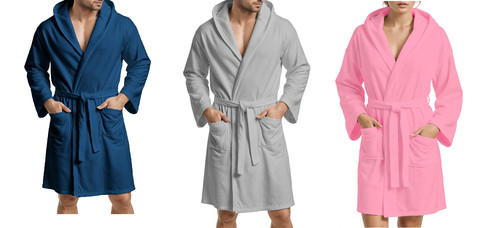 Accappatoio microfibra unisex - accappatoio,